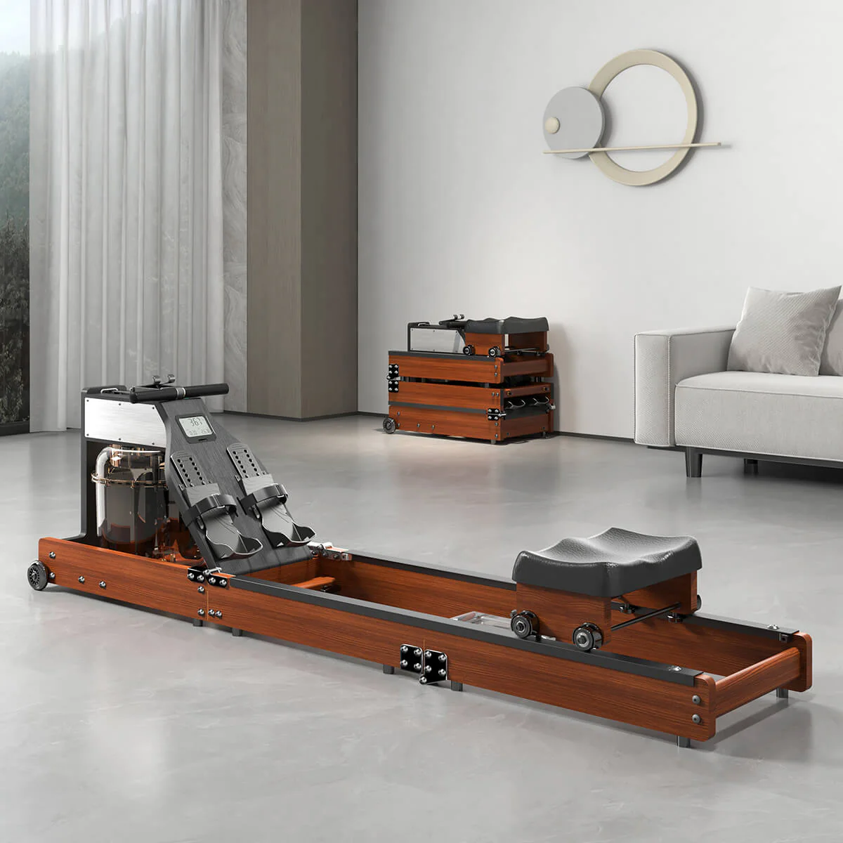 WR1 Foldable Water Rowing Machine - Image 5