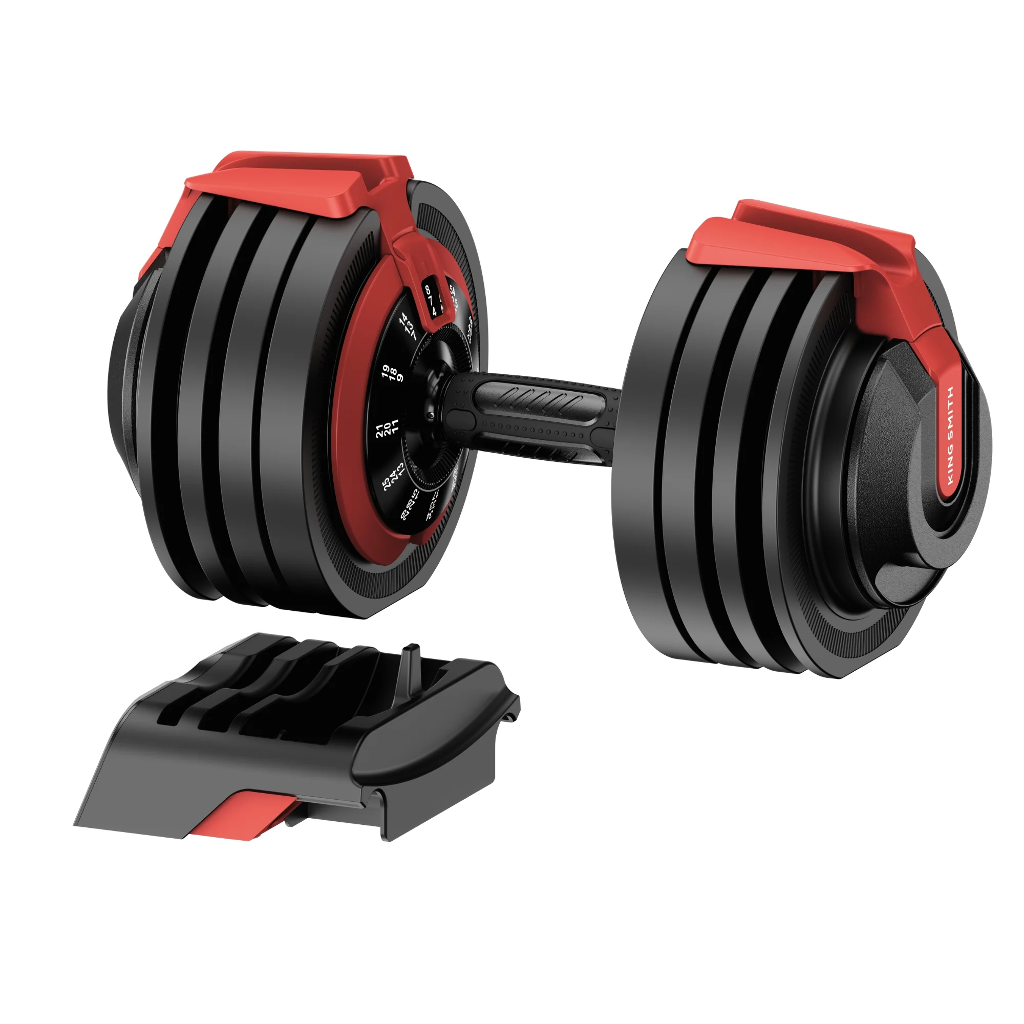 24 KG Adjustable Dumbbell, Barbell, and Kettlebell Set - Image 4