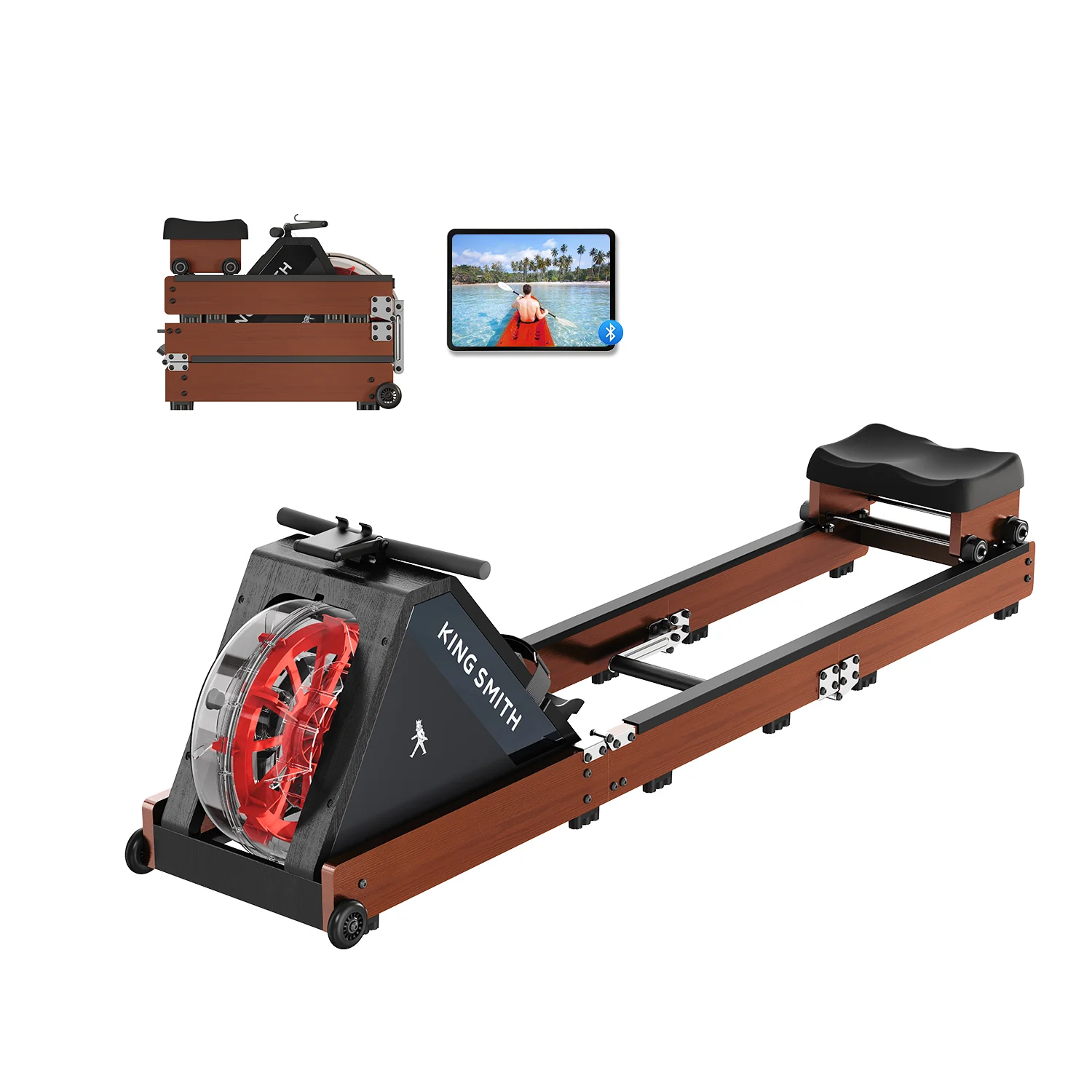 WR20 Foldable Water Rowing Machine - Image 16