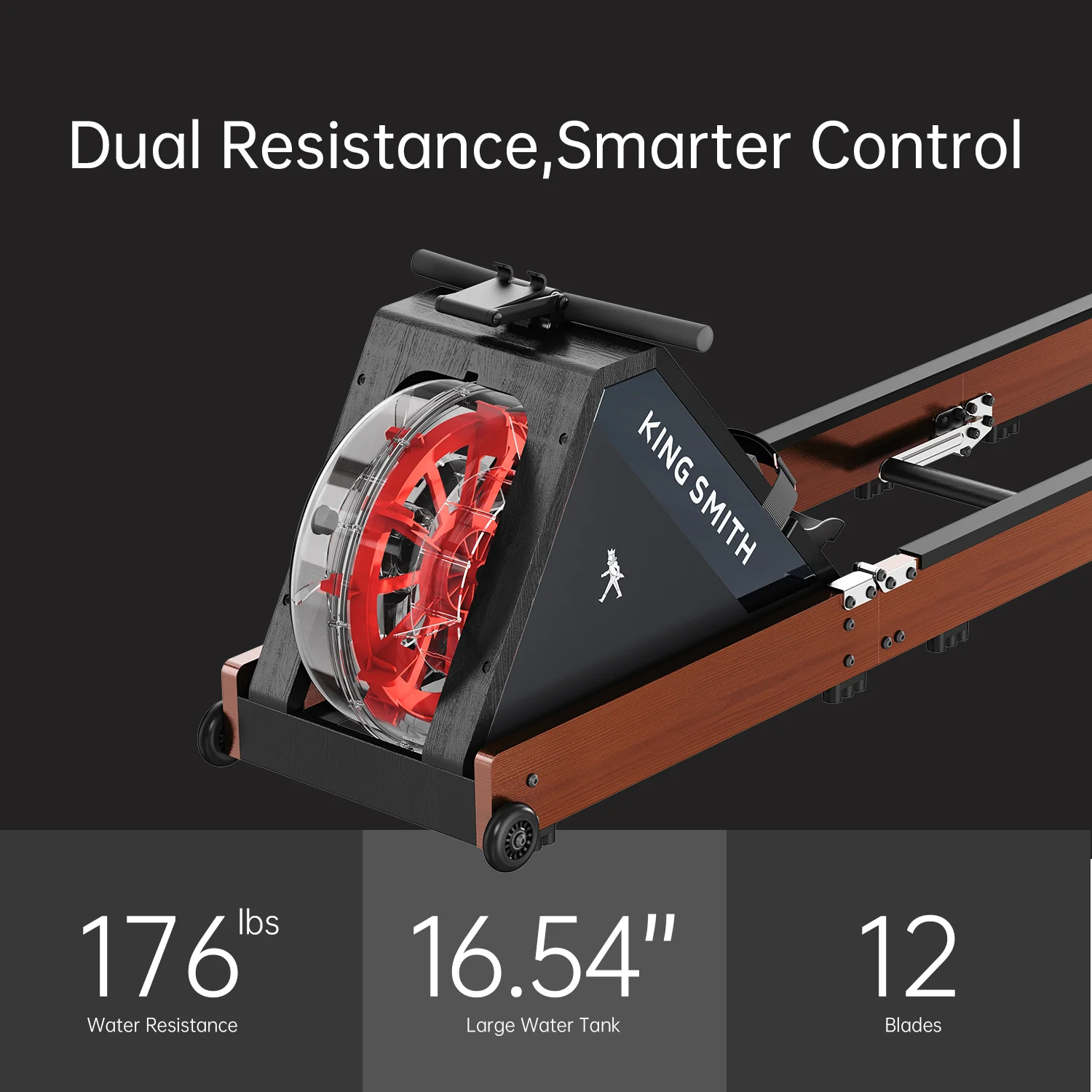 WR20 Foldable Water Rowing Machine - Image 19