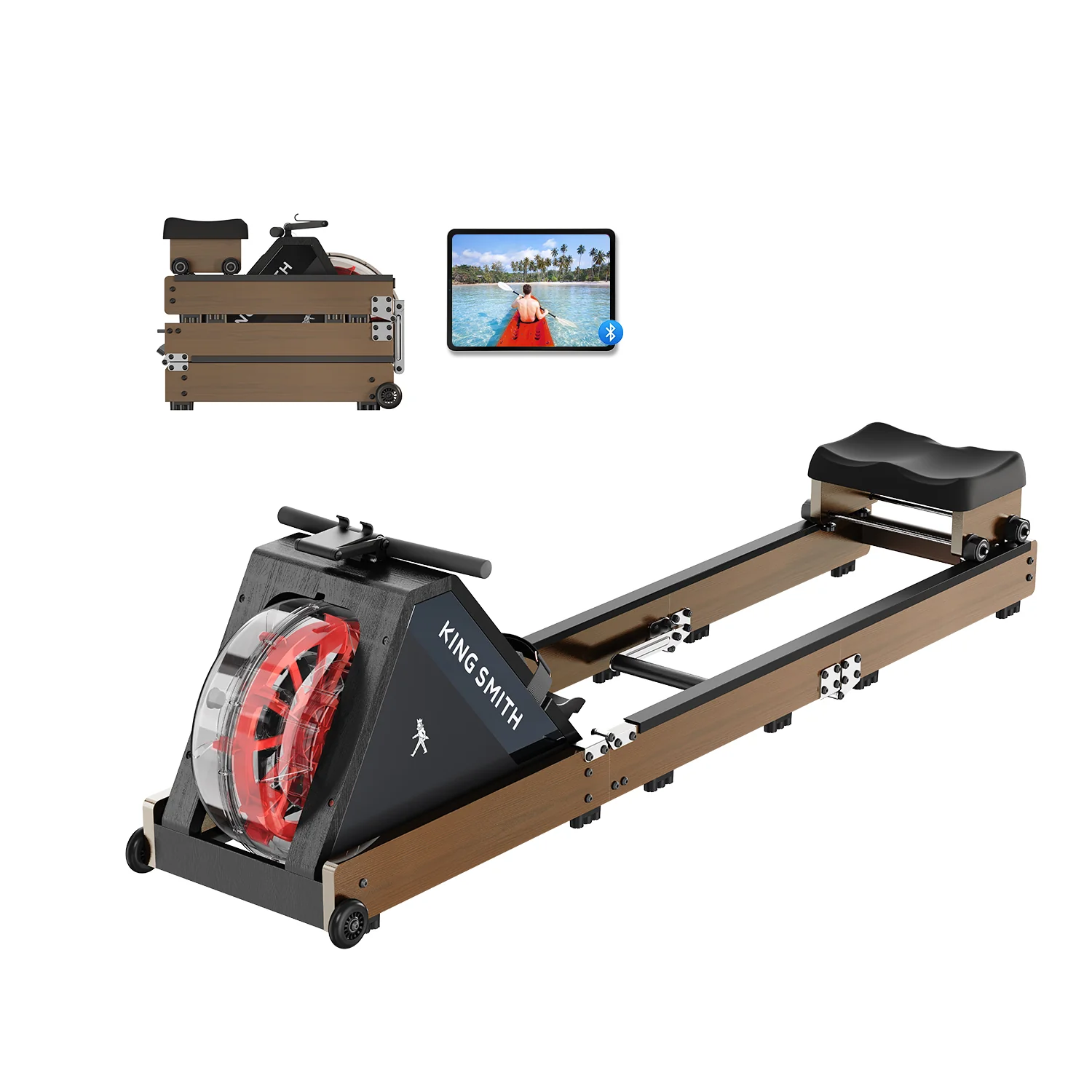 WR20 Foldable Water Rowing Machine - Image 6